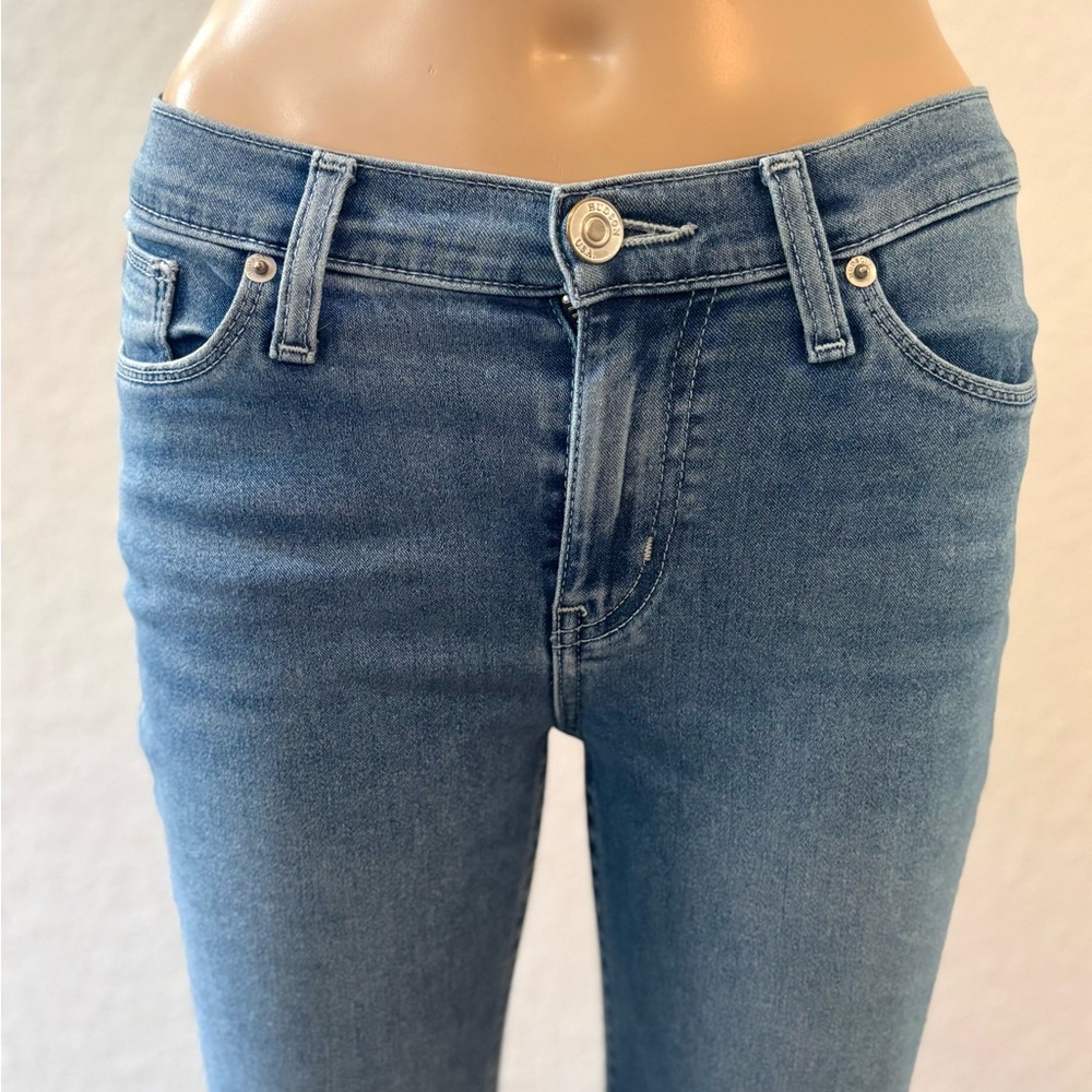 HUDSON JEANS ‘Natalie Mid-Rise Super Skinny Jeans’ in Medium Blue - NWOT - Picture 7 of 13